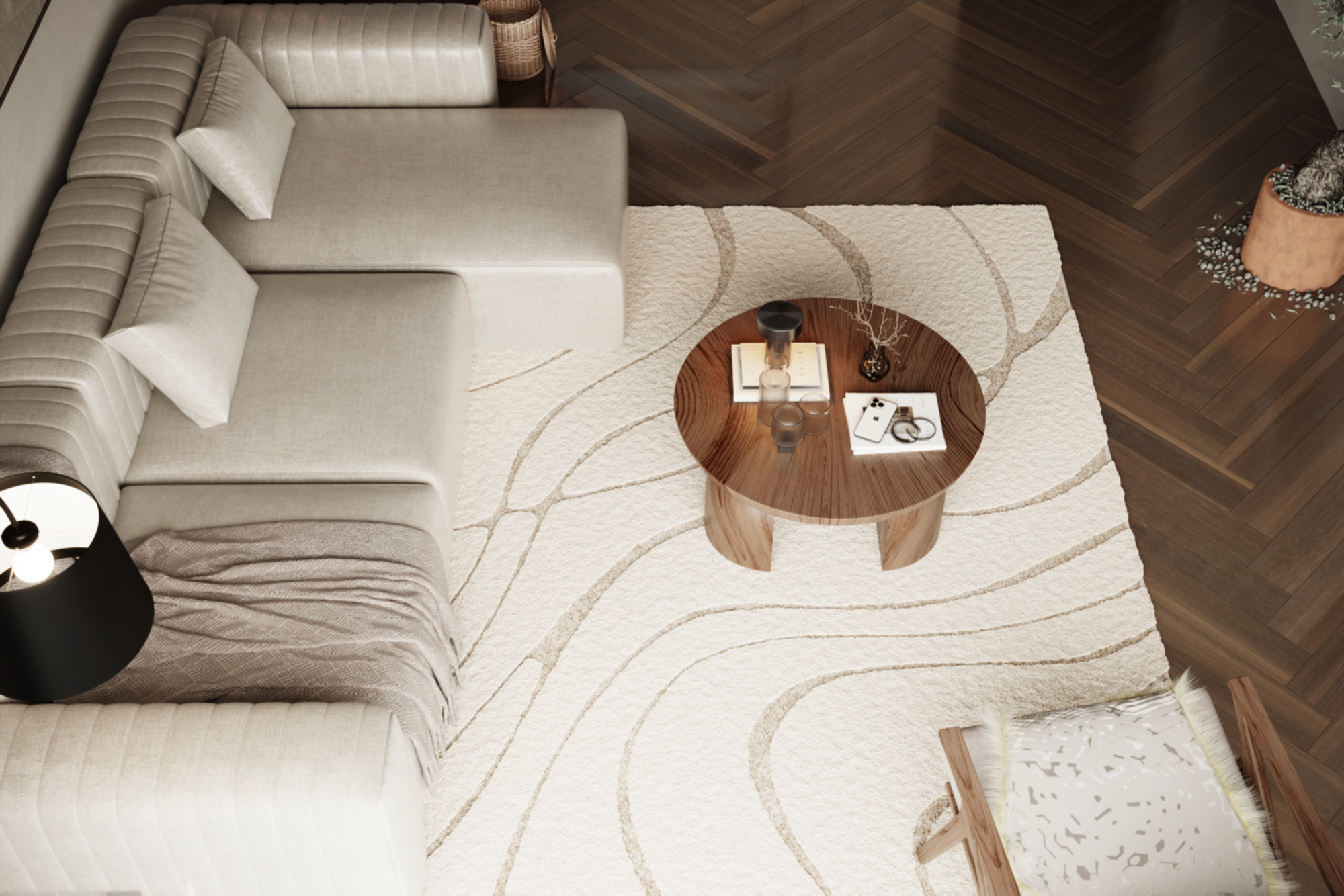 Warm Contemporary Living